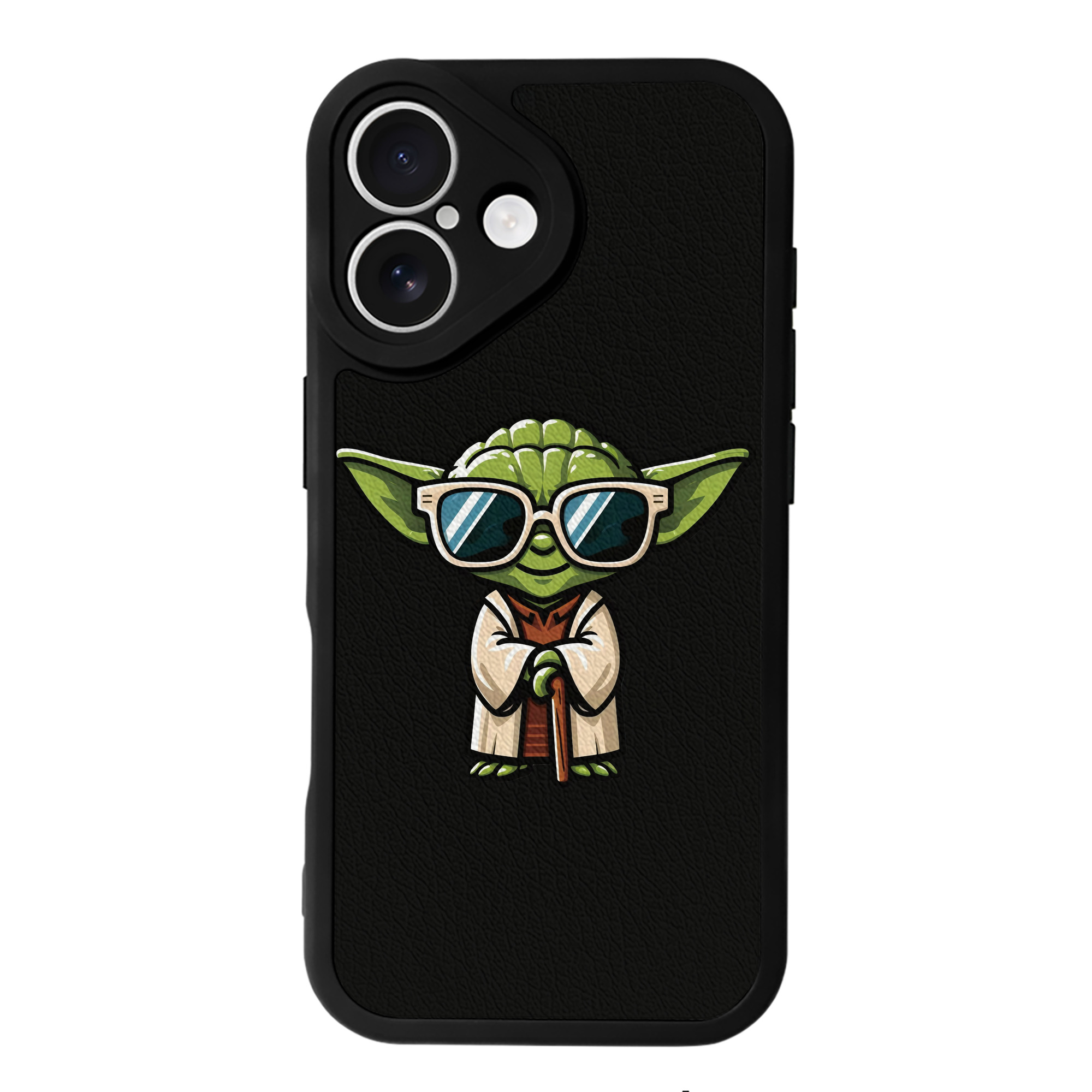 （画像用） スター・ウォーズ Star Wars 【iPhone 16シリーズ対応】シリコンスマホケース（レザー調） 材質：シリコン